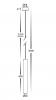 Henger Exterior Black 9W Cylinder LED Pendant IP65